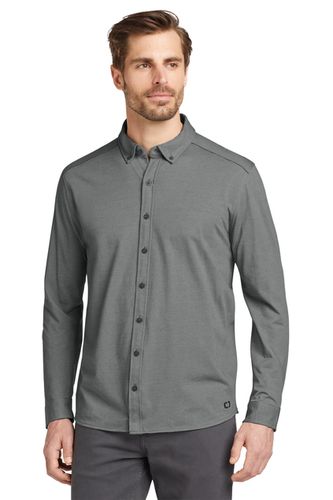 OGIO ® Code Stretch Long Sleeve Button-Up (Made to Order) image thumbnail