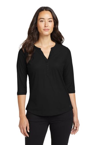 OGIO® Women's Jewel Henley (Made to Order) image thumbnail