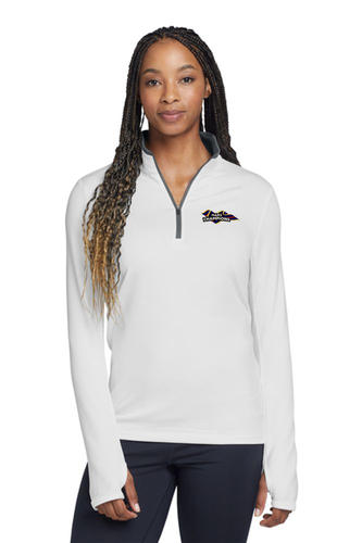 Nike Women's Dri-FIT Stretch 1/2-Zip Cover-Up (Made to Order) image thumbnail