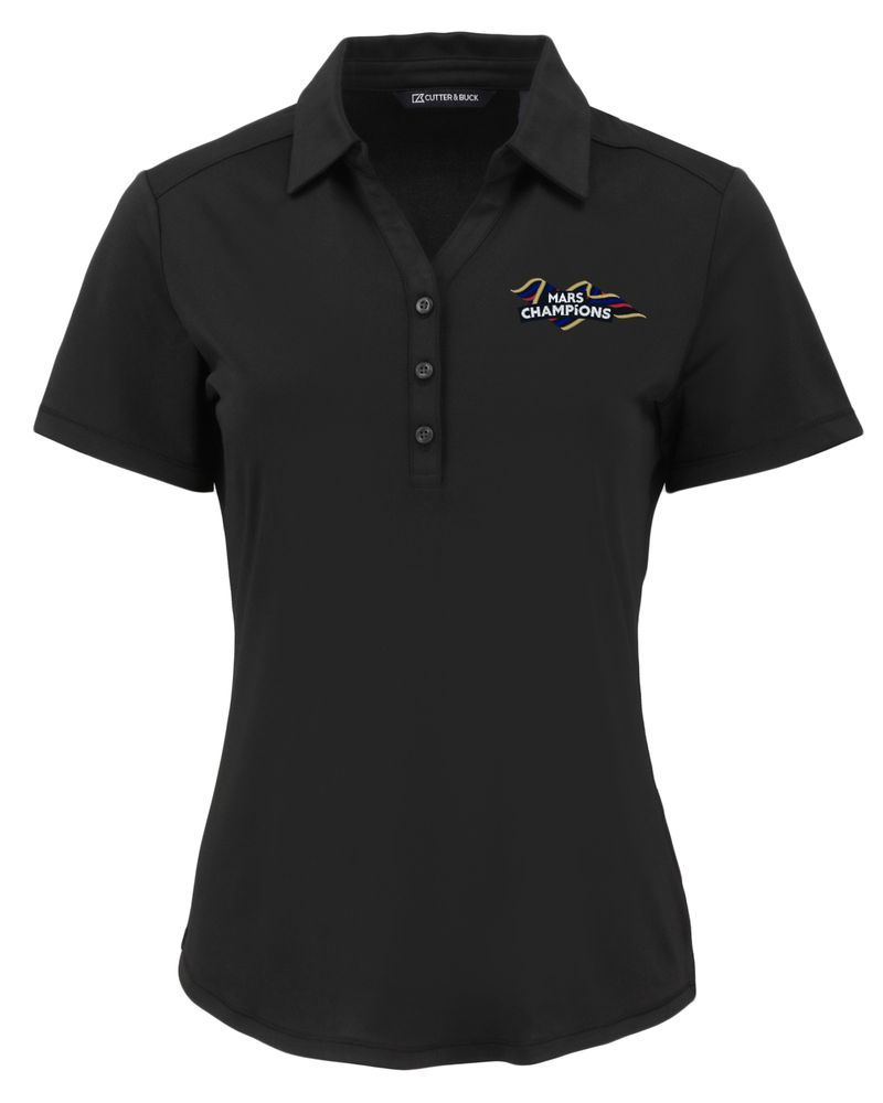 Mars Ribbon - Cutter & Buck Forge Eco Stretch Recycled Womens Short Sleeve Polo (On-Demand) primary image