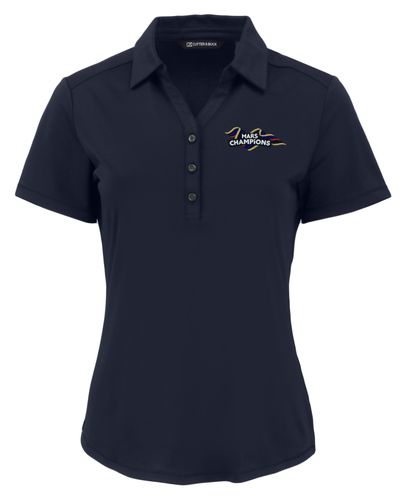 Mars Ribbon - Cutter & Buck Forge Eco Stretch Recycled Womens Short Sleeve Polo (On-Demand) image thumbnail