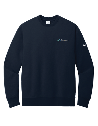 Nike Club Fleece Sleeve Swoosh Crew image thumbnail