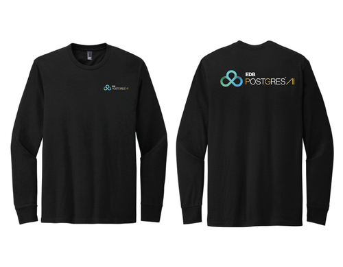 District® Perfect Blend® CVC Long Sleeve Tee image thumbnail