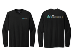 Image of District® Perfect Blend® CVC Long Sleeve Tee
