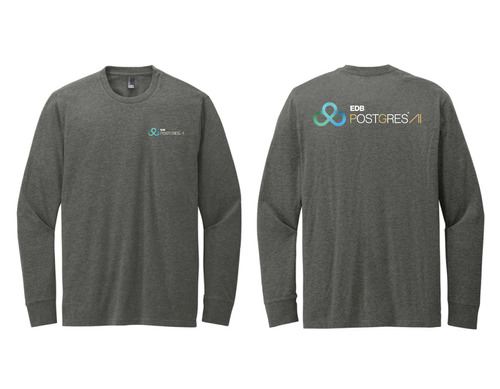 District® Perfect Blend® CVC Long Sleeve Tee image thumbnail