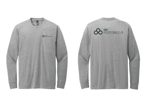 District® Perfect Blend® CVC Long Sleeve Tee image thumbnail