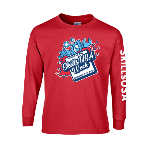 2022 SkillsUSA Week Long-Sleeve T-Shirt  image thumbnail
