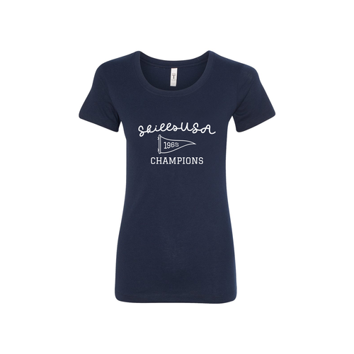 Women's SkillsUSA 1965 Pennant Tee image thumbnail