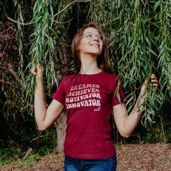 Image of Women's SkillsUSA Maroon Dreamer Tee