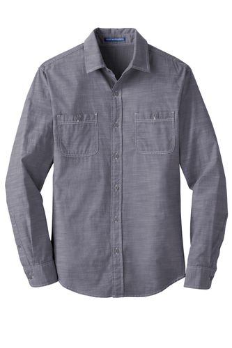 Port Authority Slub Chambray Shirt. W380 image thumbnail
