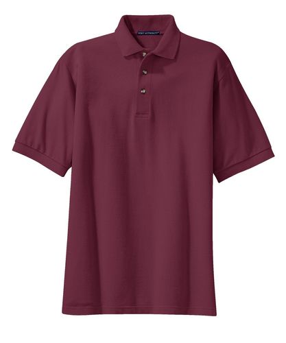 Port Authority Heavyweight Cotton Pique Polo. K420 image thumbnail