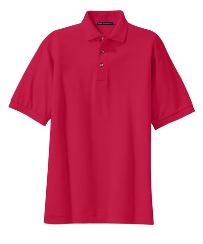 Port Authority Heavyweight Cotton Pique Polo. K420 image thumbnail