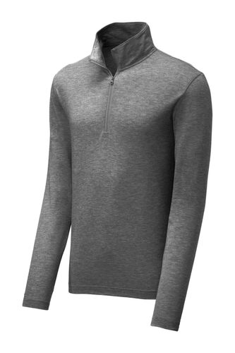 Sport-Tek PosiCharge Tri-Blend Wicking 1/4-Zip Pullover. ST407 image thumbnail