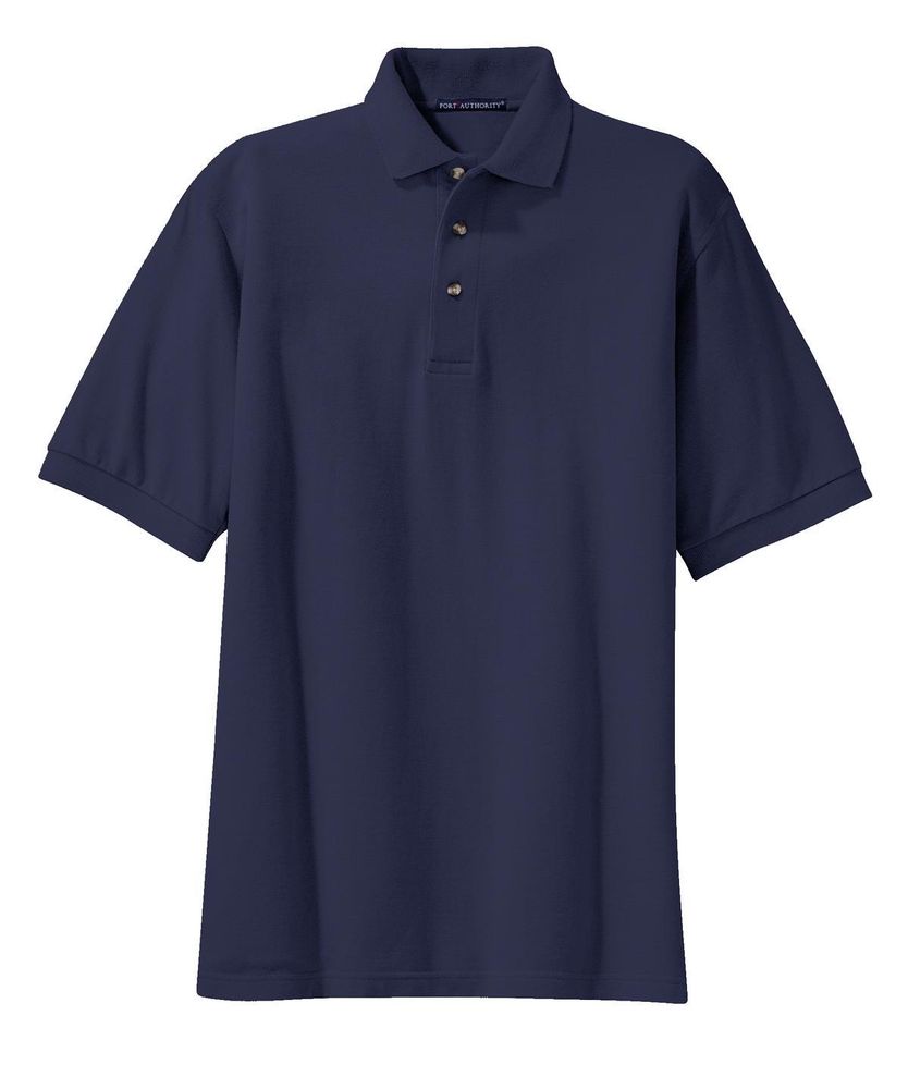 Port Authority Tall Heavyweight Cotton Pique Polo. TLK420 primary image