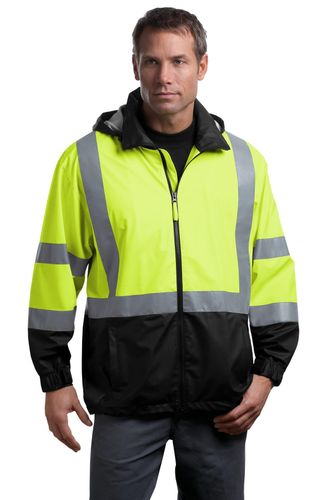 CornerStone - ANSI 107 Class 3 Safety Windbreaker. CSJ25 image thumbnail