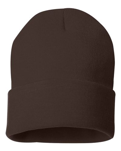 12" Solid Cuffed Beanie - SP12 image thumbnail
