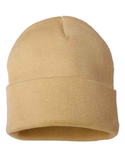 12" Solid Cuffed Beanie - SP12 image thumbnail