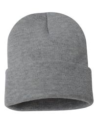 Image of 12" Solid Cuffed Beanie - SP12