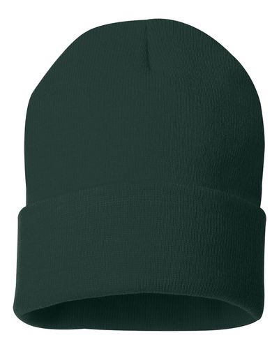 12" Solid Cuffed Beanie - SP12 image thumbnail