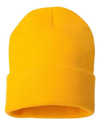 12" Solid Cuffed Beanie - SP12 image thumbnail