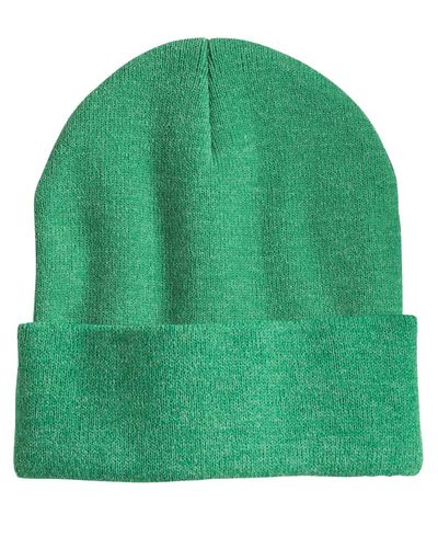 12" Solid Cuffed Beanie - SP12 image thumbnail