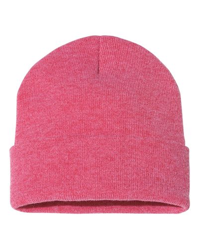 12" Solid Cuffed Beanie - SP12 image thumbnail