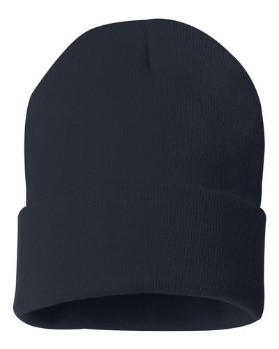 12" Solid Cuffed Beanie - SP12 image thumbnail