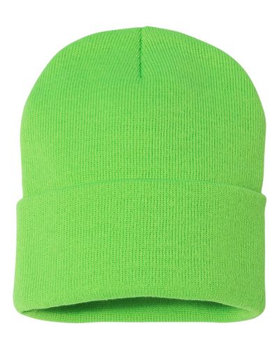 12" Solid Cuffed Beanie - SP12 image thumbnail