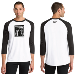 Image of Unisex Perfect Tri 3/4-Sleeve Raglan