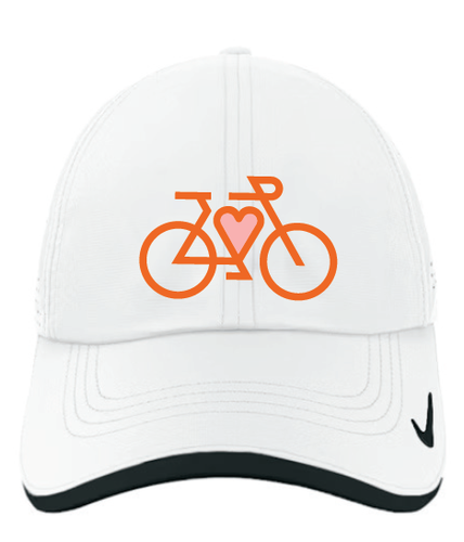Heart Power Biking Hat | CTBT Nike Dri-FIT Perforated Performance Cap image thumbnail