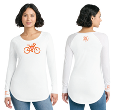 Image of Heart Power | Women's CTBT Long Sleeve Tunic Tee