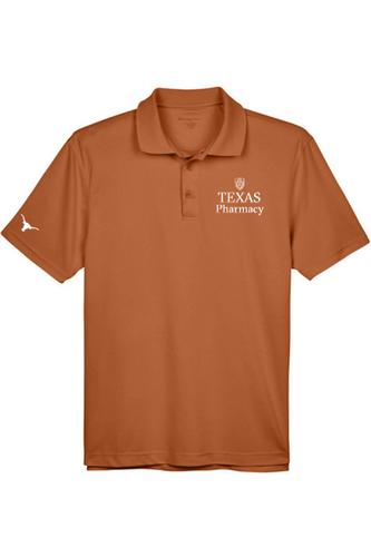 Men’s Texas Pharmacy Burnt Orange Polo image thumbnail