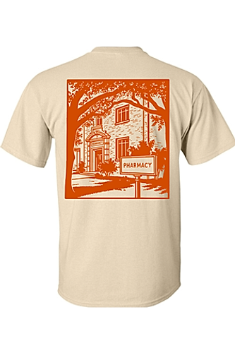 Pharmacy Building Tee - 2 Sided Print image thumbnail