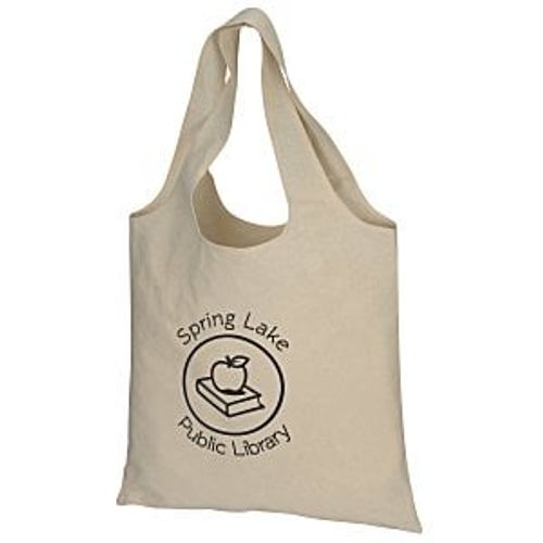 Take Home 5 oz. Cotton Shopper Tote image thumbnail