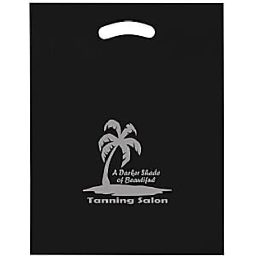 Reinforced Handle Plastic Bag - 15" x 12" image thumbnail