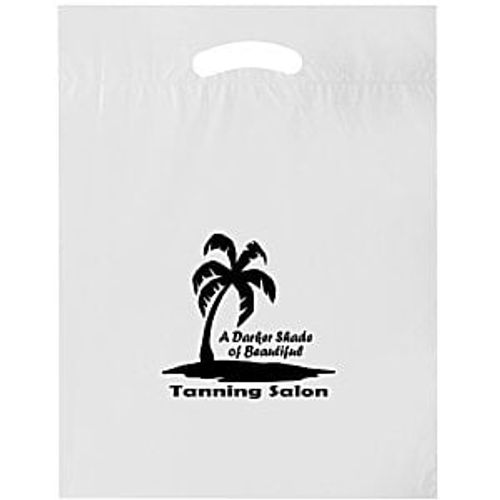 Reinforced Handle Plastic Bag - 15" x 12" image thumbnail