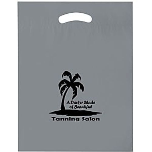Reinforced Handle Plastic Bag - 15" x 12" image thumbnail