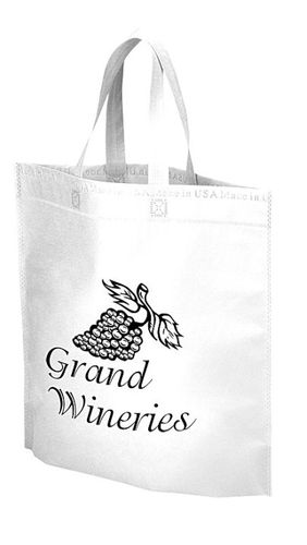 Heat Seal Bottom Gusset Tote - 15 inches x 15 1/2 inches image thumbnail