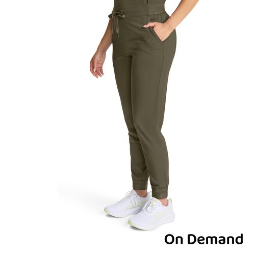 Healing Hands Women's Joggers - Olive image thumbnail