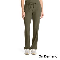 Image of Healing Hands Women's Straight Leg Pants - Olive