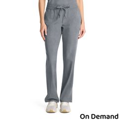 Image of Healing Hands Women's Straight Leg Pants - Heather Ash