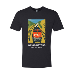 Image of Unisex CVC Crewneck T-Shirt - We Go Beyond