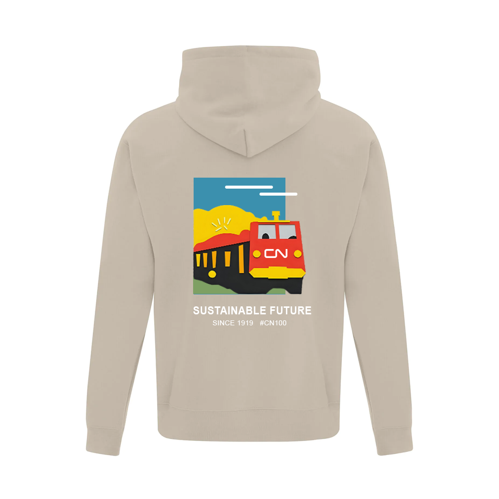 Unisex Everyday Fleece Hoodie - Sustainable Future primary image