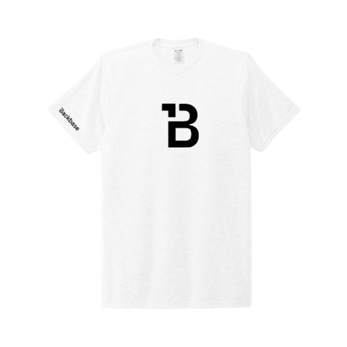 Allmade® Unisex Tri-Blend Tee Shirt  BRIGHT WHITE image thumbnail