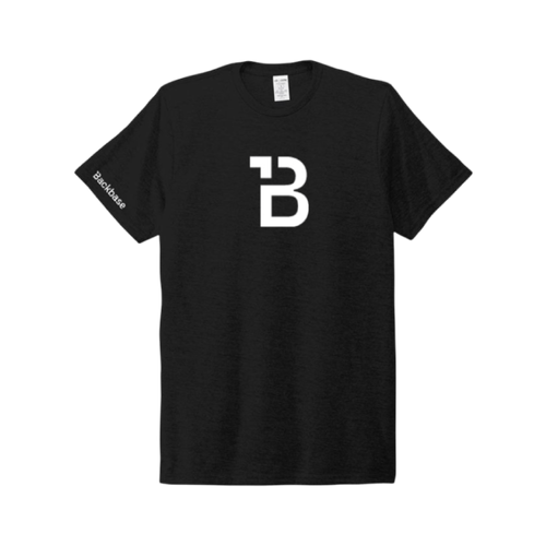 Allmade® Unisex Tri-Blend Tee Shirt - DEEP BLACK image thumbnail