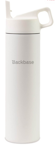 MiiR® Vacuum Insulated Wide Mouth Leakproof Straw Lid Bottle - 20 Oz. - White Powder image thumbnail