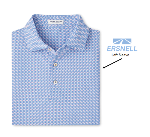 Peter Millar Men's Taza Geo Performance Mesh Polo image thumbnail