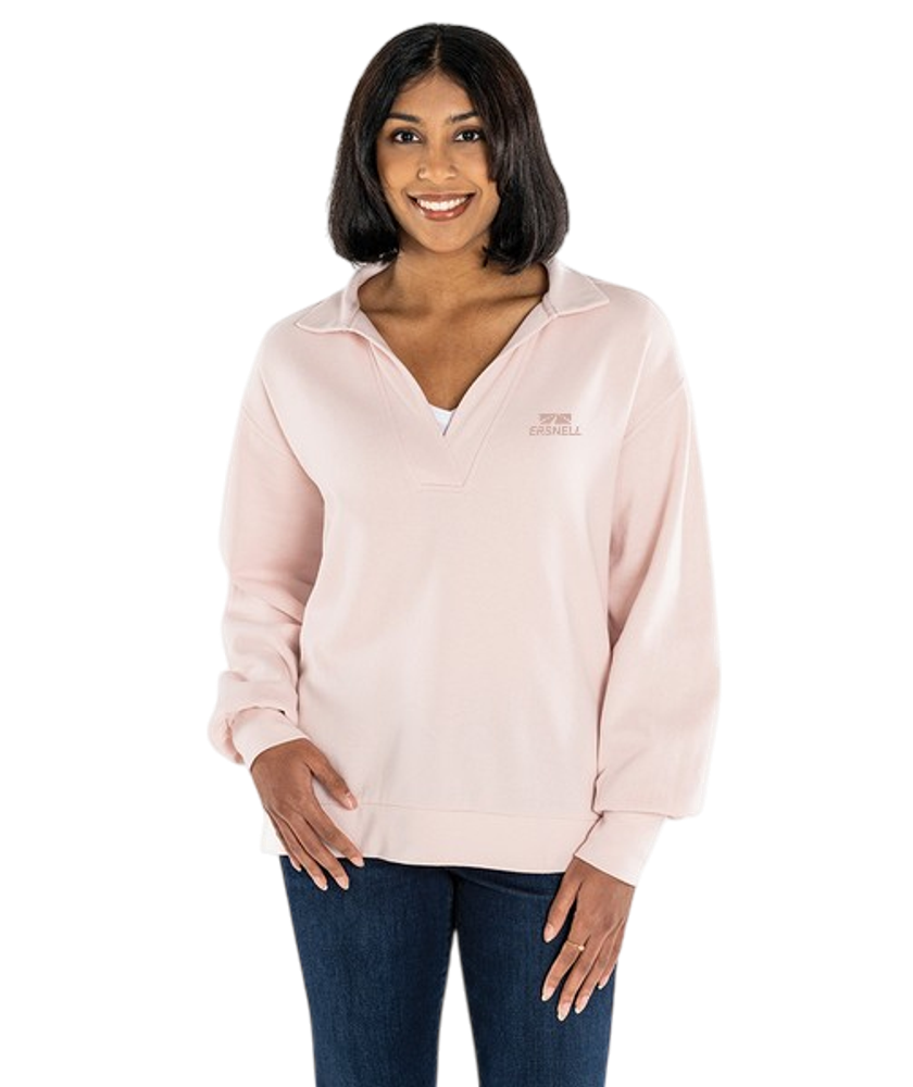 Women's V Neck Sweatshirt primary image