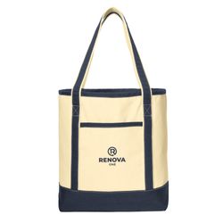 Image of Port Authority Large Cotton Canvas Tote