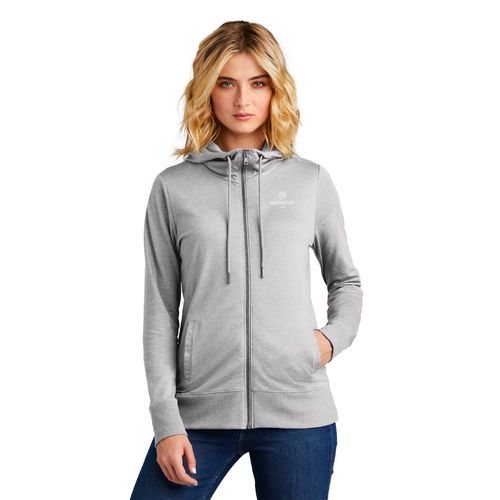 District Women's Featherweight French Terry Full-Zip Hoodie image thumbnail